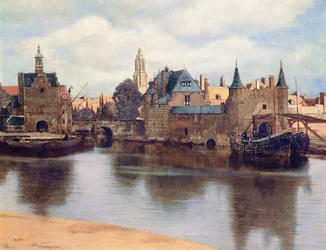View of Delft (detail)